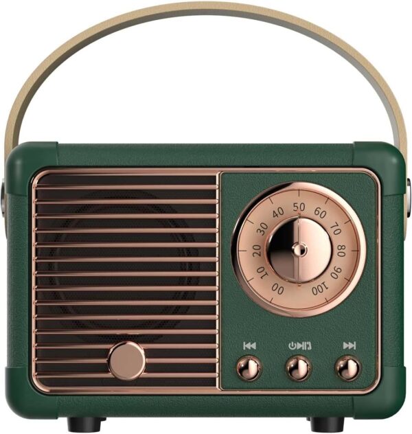 Boomboo Mini Wireless Bluetooth Speaker - Cute Old Fashion Style